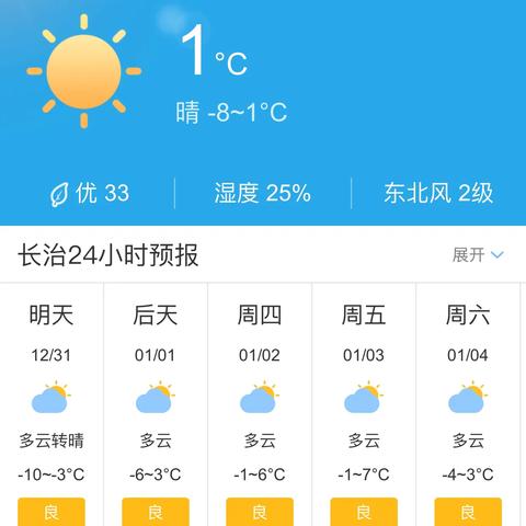 长治天气预报15天查询，掌握未来天气，从容规划生活