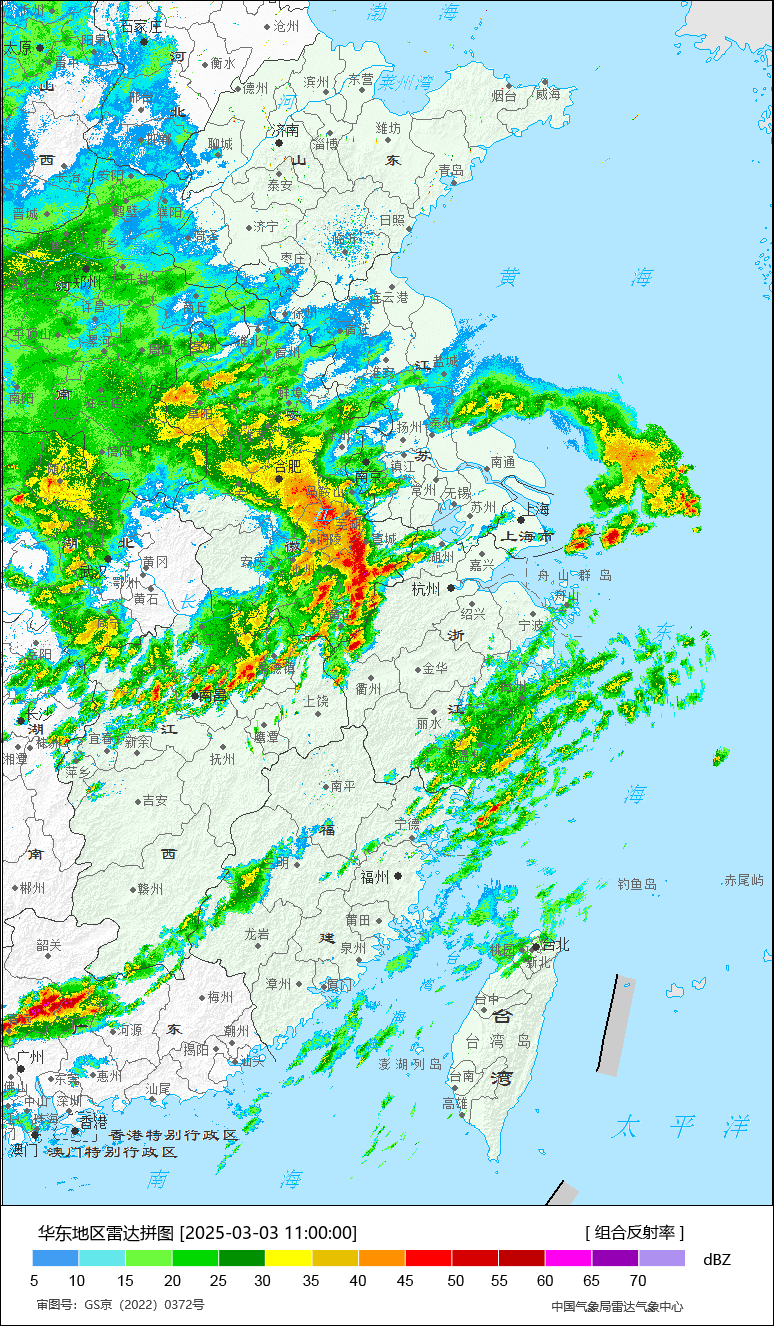 从中国天气网实时雷达图看天空的脉搏，每一滴雨都有迹可循